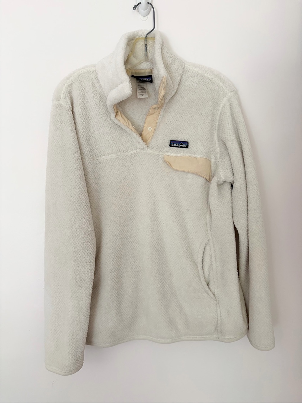 Patagonia Re Tool Snap T White Pullover